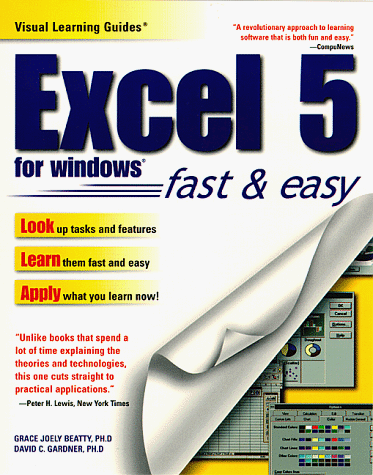 Imagen de archivo de Excel 5 for Windows: The Visual Learning Guide (Prima Visual Learning Guide) a la venta por SecondSale