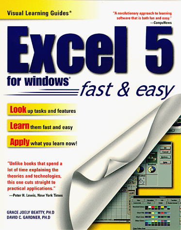 9781559583923: Excel 5 for Windows: The Visual Learning Guide (Prima Visual Learning Guide)