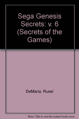 9781559584531: Sega Genesis Game Secrets: 6