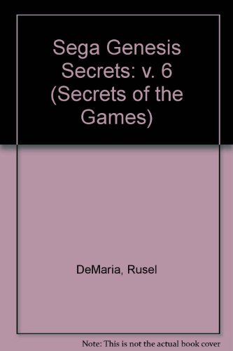 Stock image for Sega Genesis Secrets, Volume 6 (Secrets of the Games) for sale by Once Upon A Time Books