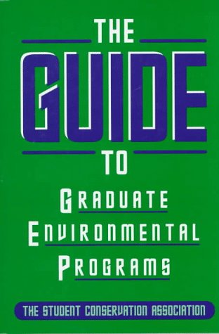 9781559633390: Guide to Graduate Environmental Programs