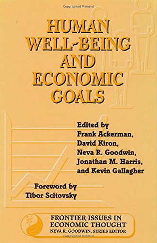 9781559635615: Human Well-Being and Economic Goals