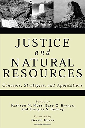 Stock image for Justice and Natural Resources: Concepts, Strategies, and Applications for sale by SecondSale