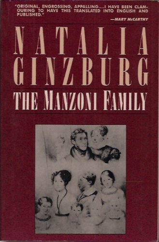 9781559700306: The Manzoni Family