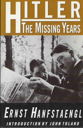 Beispielbild fr Hitler : The Missing Years zum Verkauf von Better World Books