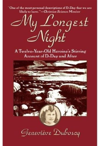 Beispielbild fr MY LONGEST NIGHT zum Verkauf von Karen Wickliff - Books