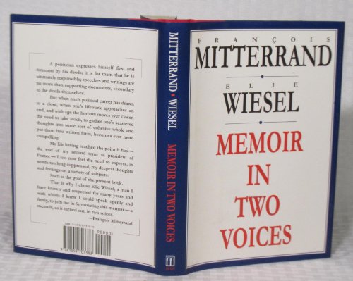 Stock image for Memoir in Two Voices for sale by More Than Words