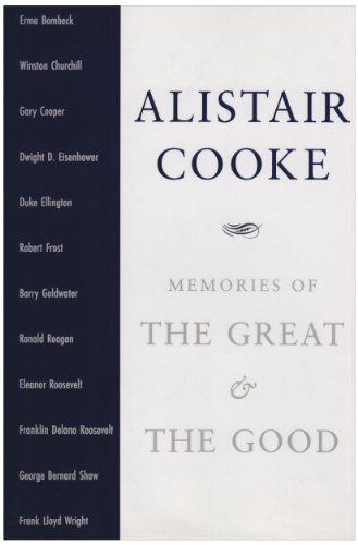 Beispielbild fr Memories of the Great and the Good zum Verkauf von Gulf Coast Books