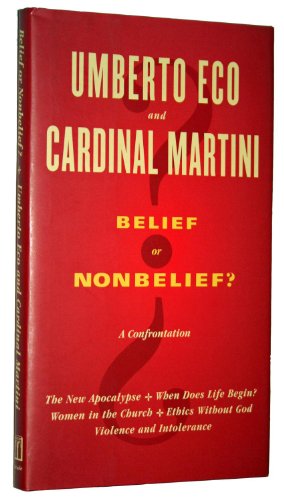 9781559704977: Belief or Non-Belief?: A Confrontation