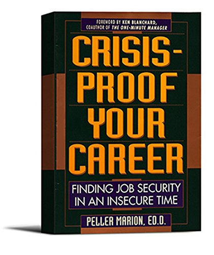 Imagen de archivo de Crisis-Proof Your Career: Finding Job Security in an Insecure Time a la venta por Ergodebooks