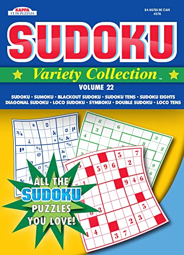 Stock image for Sudoku Variety Collection Puzzle Book for sale by GF Books, Inc.