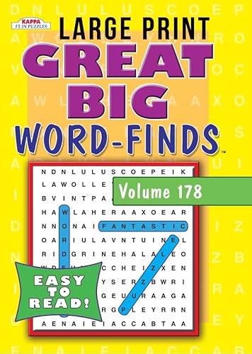 Stock image for Great Big Word Finds-Large Print Word Search Puzzle Book for sale by GF Books, Inc.