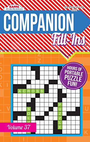 Stock image for Companion Fill-Ins Puzzle Book-Volume 37 for sale by Wonder Book