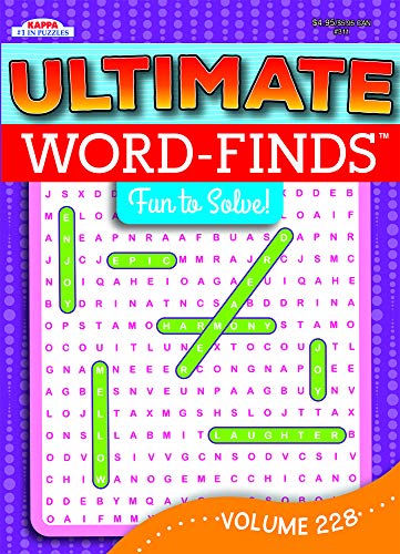 Ultimate Word-Finds Word Search Puzzle Book-Volume 210 (9781559930673) by Kappa Books Publishers