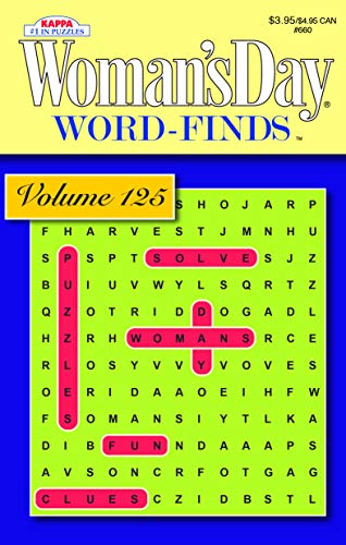 Imagen de archivo de Woman's Day Word-Finds Puzzle Book-Word Search Volume 125 a la venta por Books Unplugged