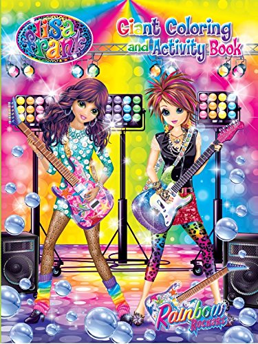 Stock image for Lisa Frank Giant Coloring and Activity Book - Rainbow Rockers for sale by Hawking Books