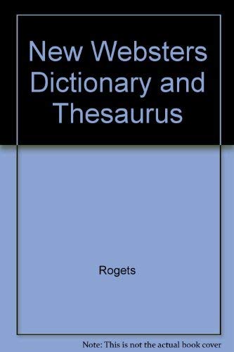 Beispielbild fr New Websters Dictionary and Thesaurus zum Verkauf von Wonder Book