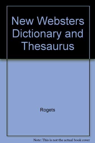 Stock image for New Websters Dictionary and Thesaurus for sale by Better World Books