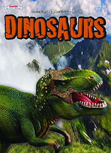Imagen de archivo de Dinosaurs - Coloring & Activity Book - T-Rex a la venta por Better World Books