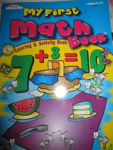 Beispielbild fr My First Math Coloring and Activity Book [Paperback] zum Verkauf von Better World Books