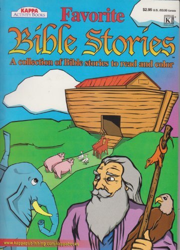 9781559934176: Favorite Bible Stories To Read & Color
