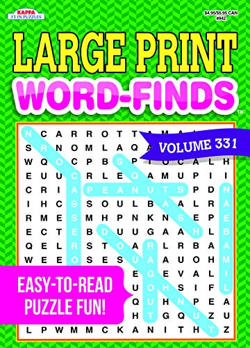 Large Word-Finds Book-Word Volume - Kappa Books Publishers: 9781559934497 - AbeBooks