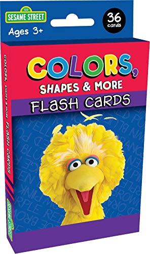 Stock image for Sesame Street Educational Flashcards-Colors, Shapes & More with Big Bird for sale by Hippo Books