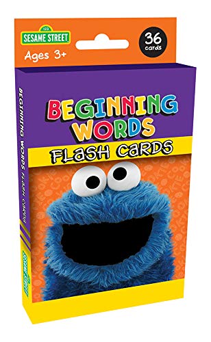 9781559935296: Sesame Street Educational Flashcards-Beginning Words with Cookie Monster