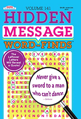 Hidden Message Word-Finds Puzzle Book-Word Search Volume 124 - Kappa ...