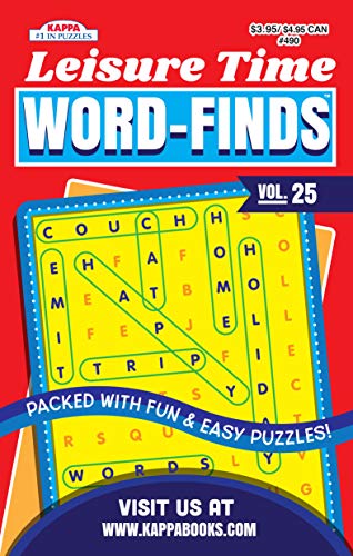 Imagen de archivo de Leisure Time Puzzle Book Word-Finds-Word Search Volume 25 a la venta por Books Unplugged