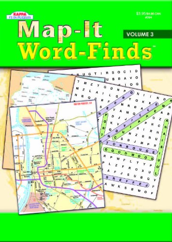 Imagen de archivo de Map It Word Finds Volume 3 a la venta por More Than Words