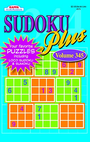 Stock image for Sudoku Plus Puzzle Book for sale by GF Books, Inc.