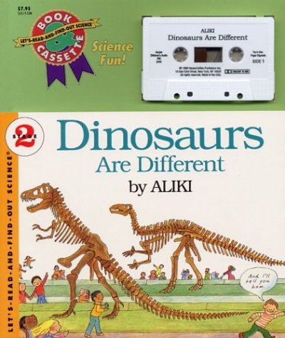 Dinosaurs Are Different Book and Tape (Let's-Read-and-Find-Out Science 2) (9781559942447) by Aliki