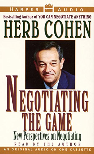 9781559947114: Negotiating the Game:Vol #1