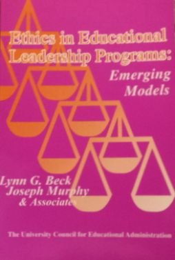 Imagen de archivo de Ethics in educational leadership programs: Emerging models a la venta por RiLaoghaire