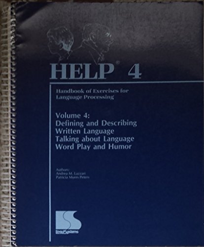 Stock image for Help Four (Handbook of Exercises for Language Processing) for sale by Wizard Books