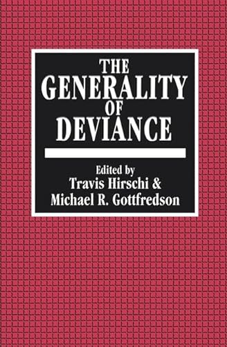 Stock image for The Generality of Deviance for sale by Anybook.com