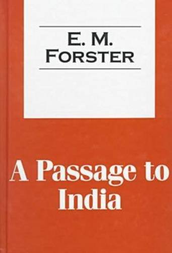 Stock image for A Passage to India (Transaction Large Print Books) for sale by Irish Booksellers