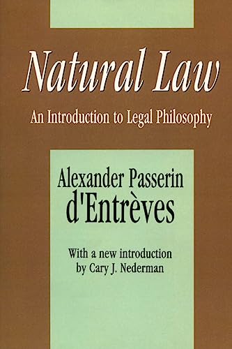 9781560006732: Natural Law: An Introduction to Legal Philosophy (Comparative Urban and Community Research)