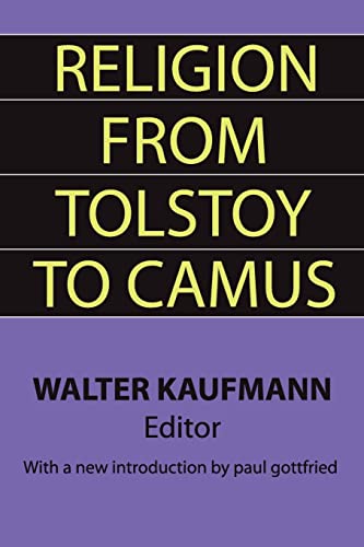 9781560007067: Religion from Tolstoy to Camus