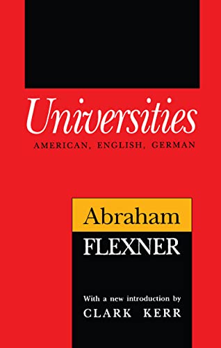 Stock image for Universities: American, English, German (Foundations of Higher Education) for sale by SecondSale