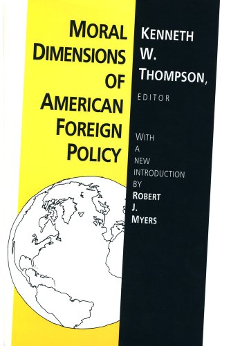 Stock image for Moral Dimensions of American Foreign Policy for sale by Wonder Book