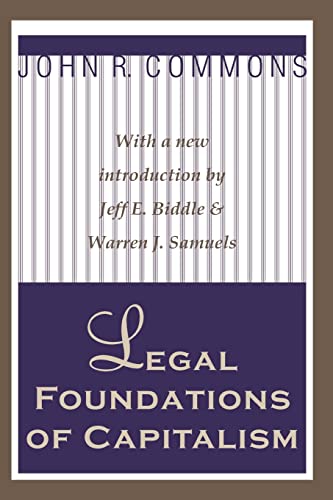 Stock image for Legal Foundations of Capitalism for sale by ThriftBooks-Atlanta