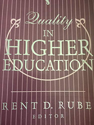 Stock image for Quality in Higher Education for sale by HPB-Emerald