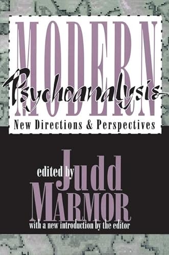 Beispielbild fr Modern Psychoanalysis: New Directions and Perspectives zum Verkauf von AwesomeBooks