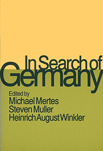 Imagen de archivo de In Search of Germany a la venta por Bingo Used Books