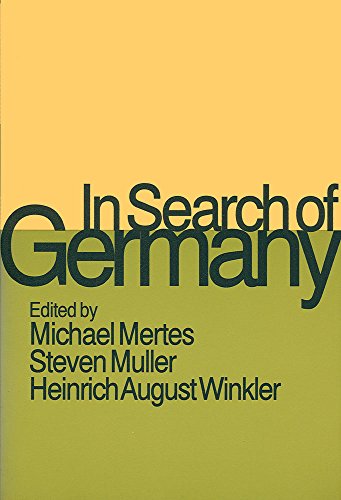 Stock image for In Search of Germany for sale by Bingo Used Books