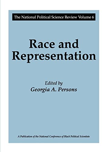 Stock image for Race and Representation: The National Political Science Review (National Political Science Review Series) for sale by Ebooksweb
