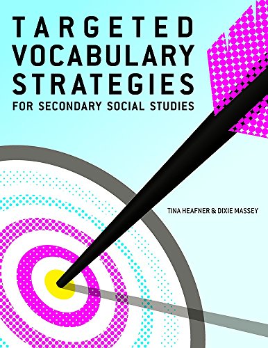 Imagen de archivo de Targeted Vocabulary Strategies for Secondary Social Studies a la venta por HPB-Red