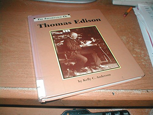 Stock image for Thomas Edison for sale by Better World Books